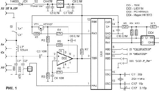  LC-   PIC16F84
